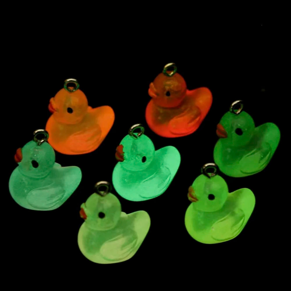 50Pcs/Lot Duck Star Ocean Animal Random Resin Charms Pendant Beads For Jewelry Making Findings DIY Bracelet Earring Accessories