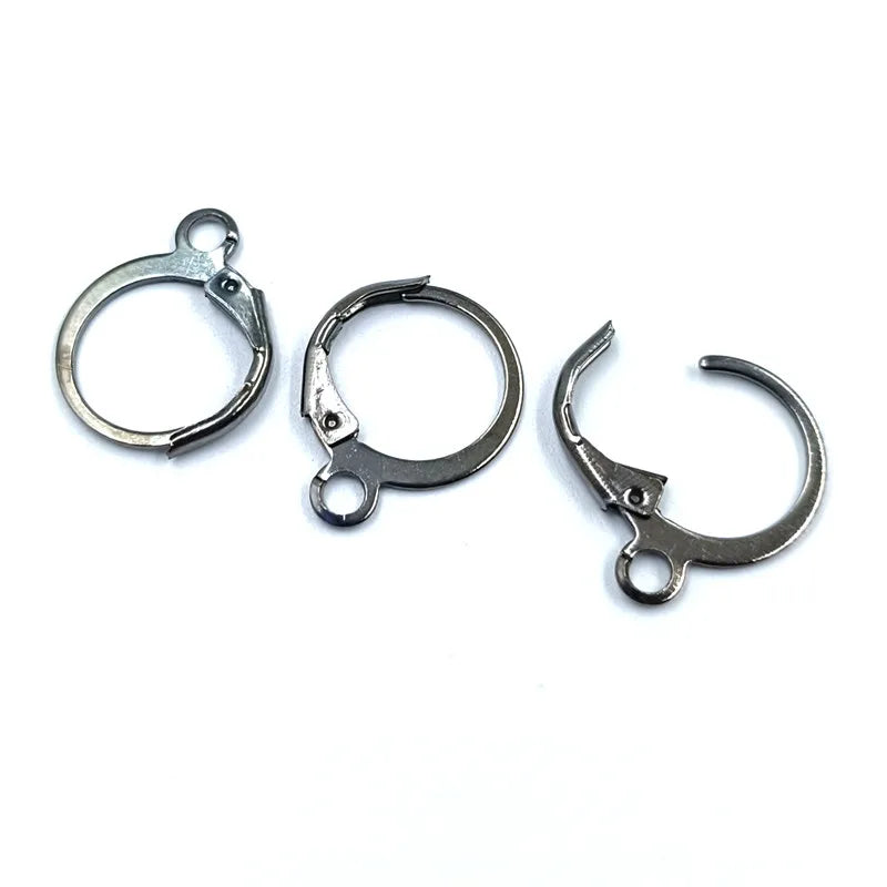 13*16mm 20Pcs Lobster Clasp Hooks DIY For Earrings Jewelry Findings Ear Jewelry Accessories