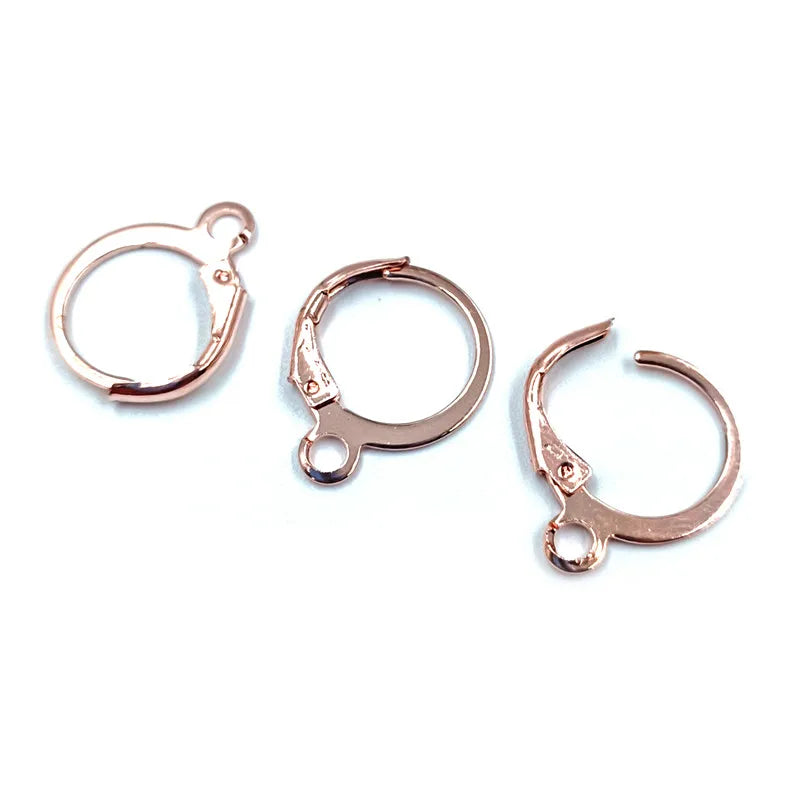 13*16mm 20Pcs Lobster Clasp Hooks DIY For Earrings Jewelry Findings Ear Jewelry Accessories