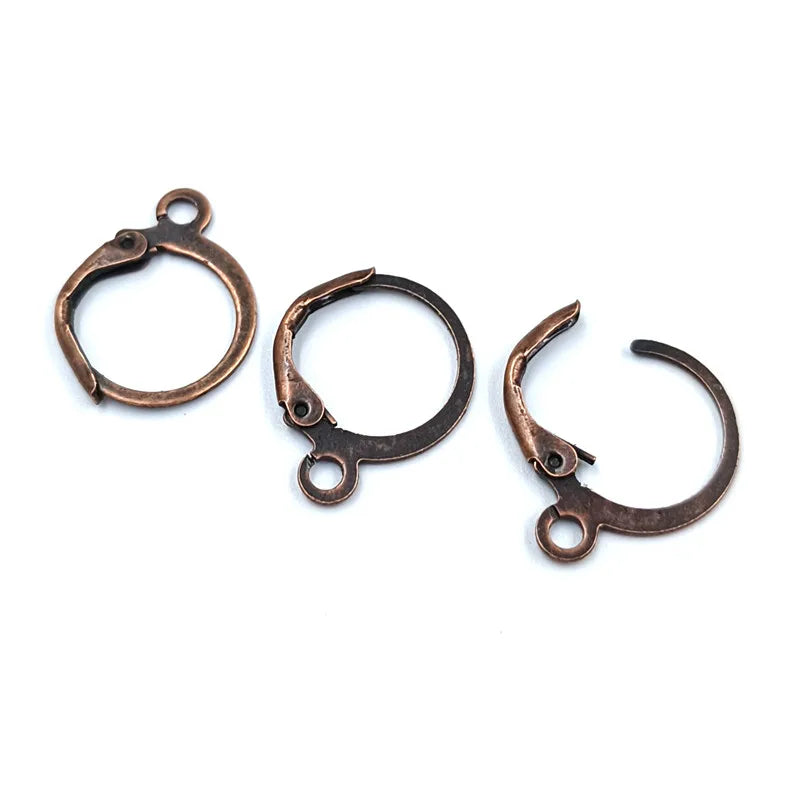 13*16mm 20Pcs Lobster Clasp Hooks DIY For Earrings Jewelry Findings Ear Jewelry Accessories