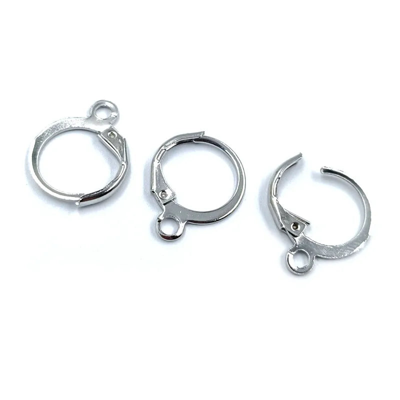 13*16mm 20Pcs Lobster Clasp Hooks DIY For Earrings Jewelry Findings Ear Jewelry Accessories