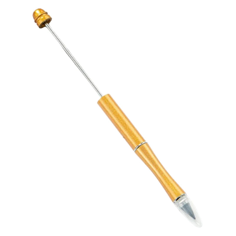 15Pcs DIY Beads Pencil Beaded Colorful Metal Pencil No Ink Ever Lasting Pencils For Kids School Supplies