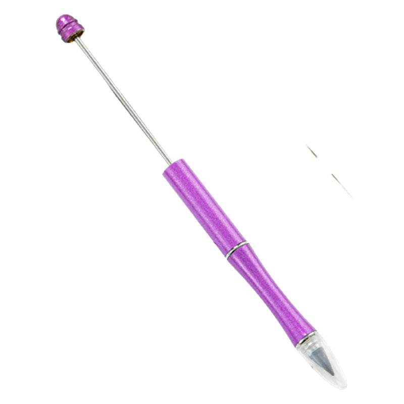 15Pcs DIY Beads Pencil Beaded Colorful Metal Pencil No Ink Ever Lasting Pencils For Kids School Supplies