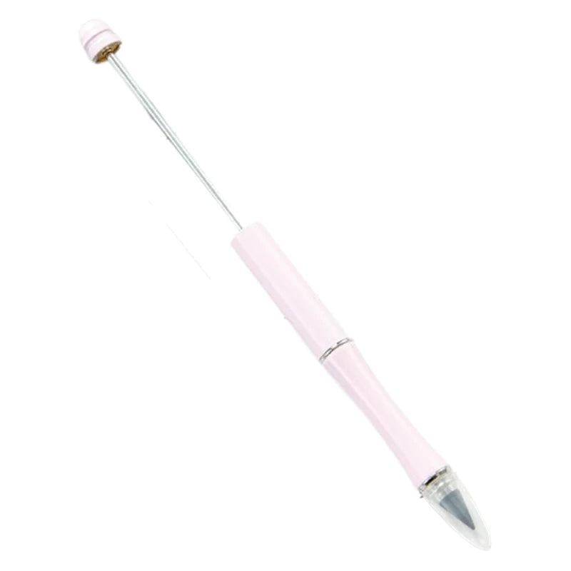 15Pcs DIY Beads Pencil Beaded Colorful Metal Pencil No Ink Ever Lasting Pencils For Kids School Supplies