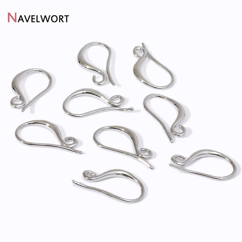 5 Pairs 18K Gold Plated Brass Earring Hooks,Earwires,Earrings For Luxury Earrings,DIY Earring Making Findings For Jewelry Making