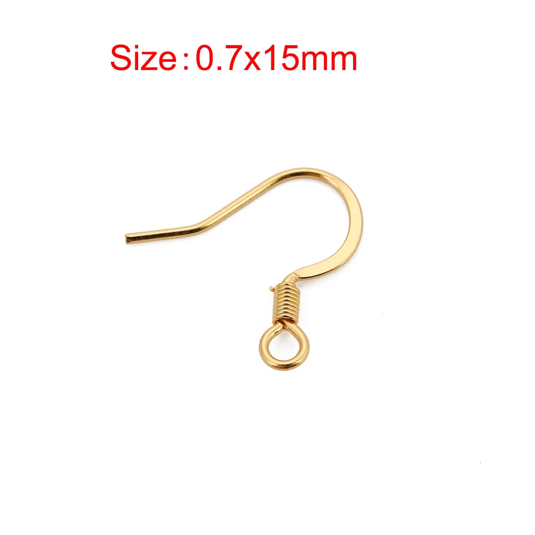 50Pcs Hypoallergenic Surgical Stainless Steel Multi Design Blank Ear Wire Fish Hooks for DIY Earring Jewelry Making Findings