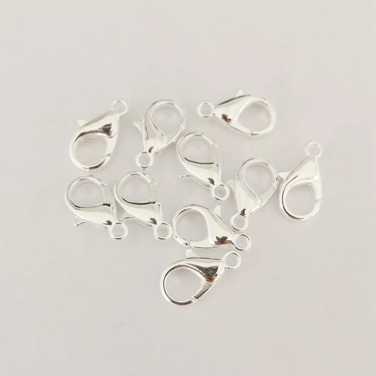 Gold Color / Bronze / Gun Black / Dark Silver Color Metal Lobster Clasps Hooks for Necklace Bracelet Jewelry Making DIY Findings