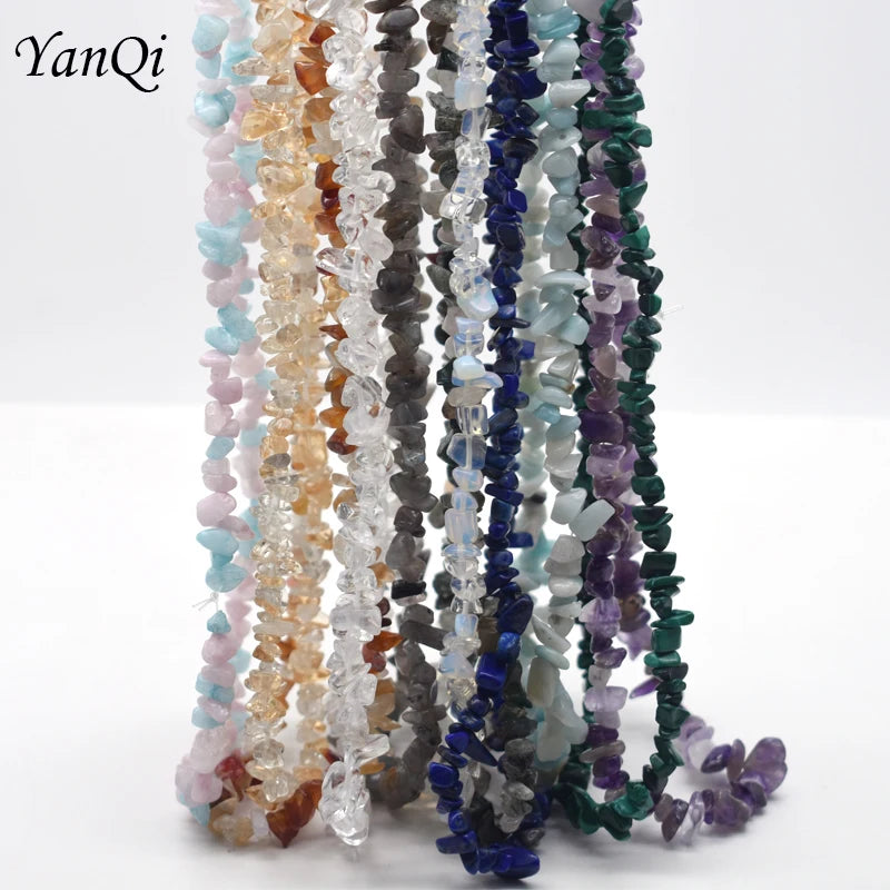 Natural Stones Beads Onyx Irregular Shape Beads For Jewelry Making Diy Necklace Bracelet Earrings 15" Finding Accessories