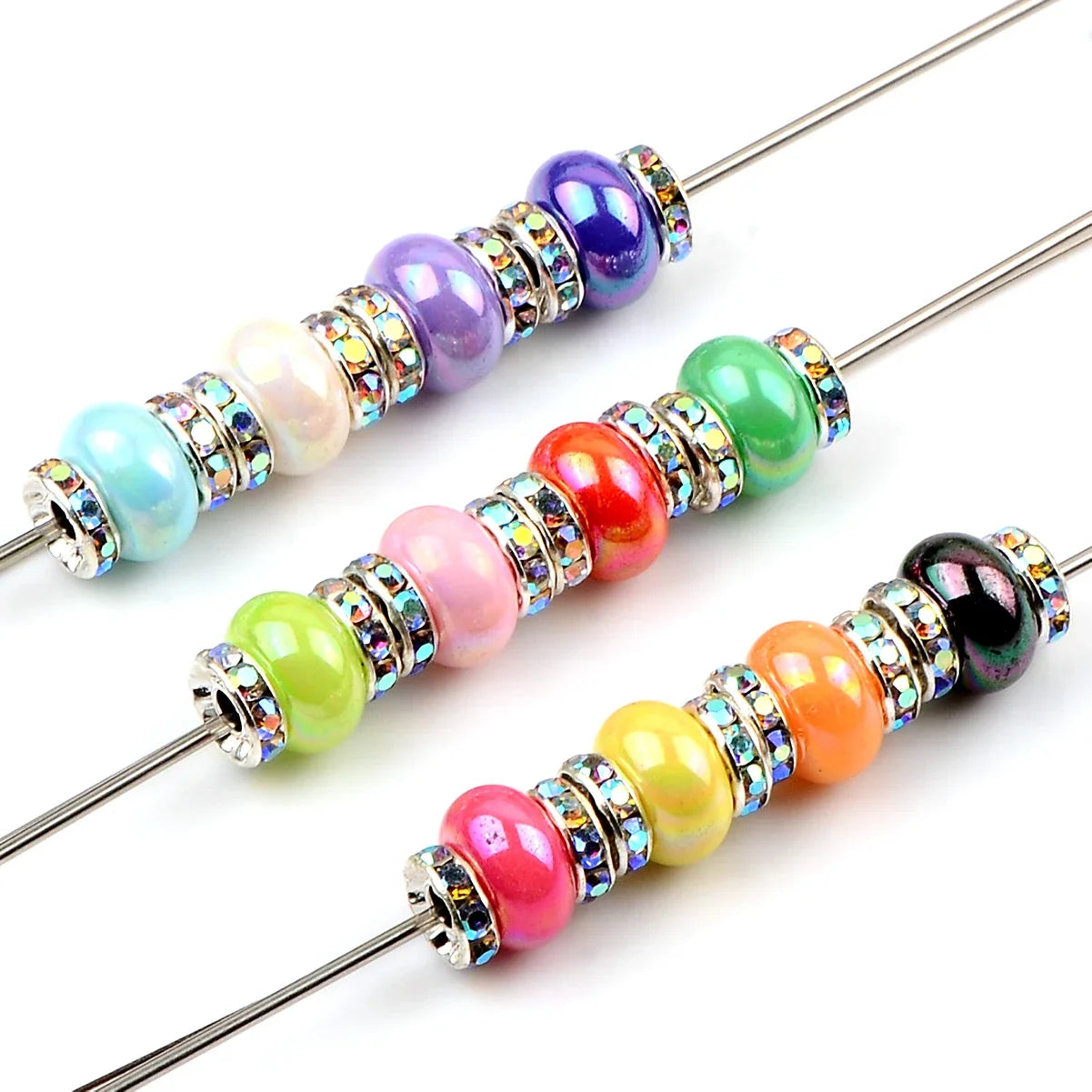 Candy color Creative Jade pot Shape acrylic oval beads spacer beads for jewelry making charm DIY Bracelet Necklace Accessories