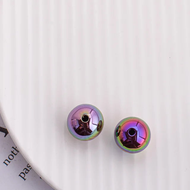 Trendy New 10 16mm AB Colors Chunky Round Gumball Bubblegum Jewelry Beads Plastic Acrylic Loose Bracelet Necklace Spacers