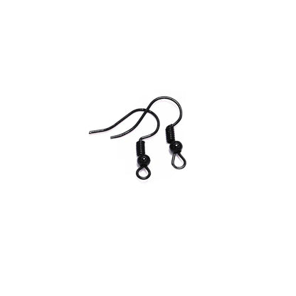 100pcs/Lot 20x17mm Alloy Ear Hooks Earrings Clasps Findings Earring Wires For Jewelry Making Charms Earrings Accessories