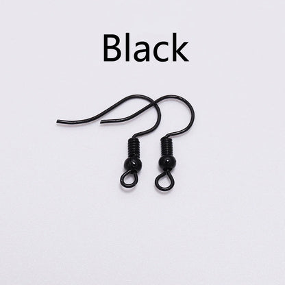 100pcs/lot 20x17mm DIY Earring Findings Earrings Clasps Hooks Fittings DIY Jewelry Making Accessories Iron Hook Earwire Jewelry