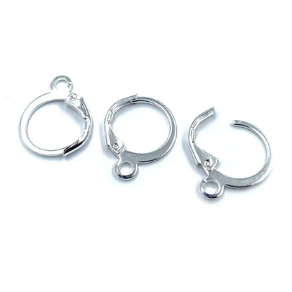 13*16mm 20Pcs Lobster Clasp Hooks DIY For Earrings Jewelry Findings Ear Jewelry Accessories