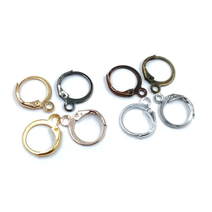13*16mm 20Pcs Lobster Clasp Hooks DIY For Earrings Jewelry Findings Ear Jewelry Accessories