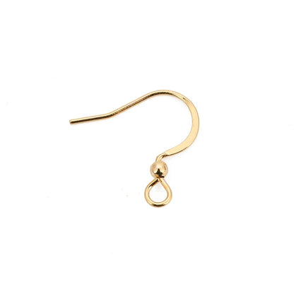 50Pcs Hypoallergenic Surgical Stainless Steel Multi Design Blank Ear Wire Fish Hooks for DIY Earring Jewelry Making Findings