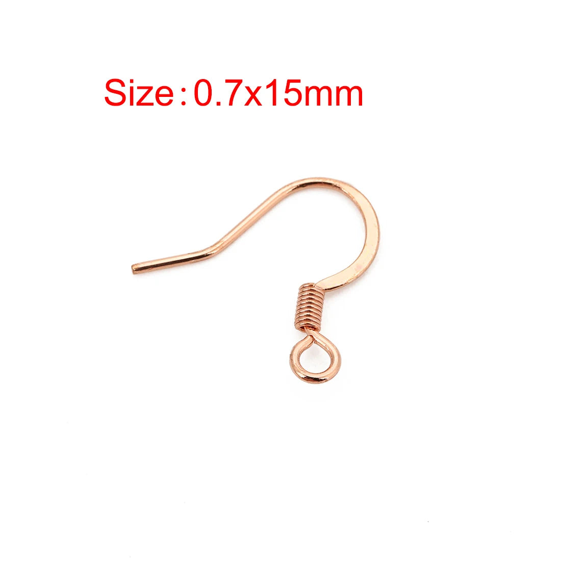 50Pcs Hypoallergenic Surgical Stainless Steel Multi Design Blank Ear Wire Fish Hooks for DIY Earring Jewelry Making Findings