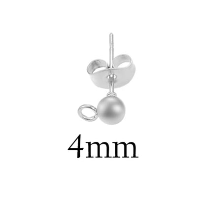 50pcs Stainless Steel Jewelry French Earring Hooks Findings Not Allergic Ear Hook Earrings Clasps For DIY Jewelry Making
