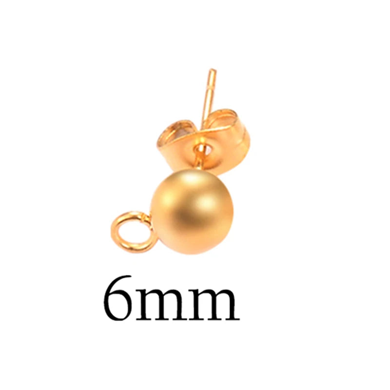 50pcs Stainless Steel Jewelry French Earring Hooks Findings Not Allergic Ear Hook Earrings Clasps For DIY Jewelry Making