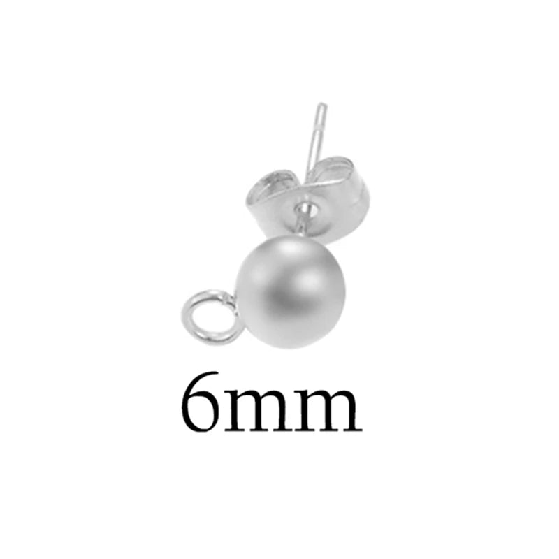 50pcs Stainless Steel Jewelry French Earring Hooks Findings Not Allergic Ear Hook Earrings Clasps For DIY Jewelry Making