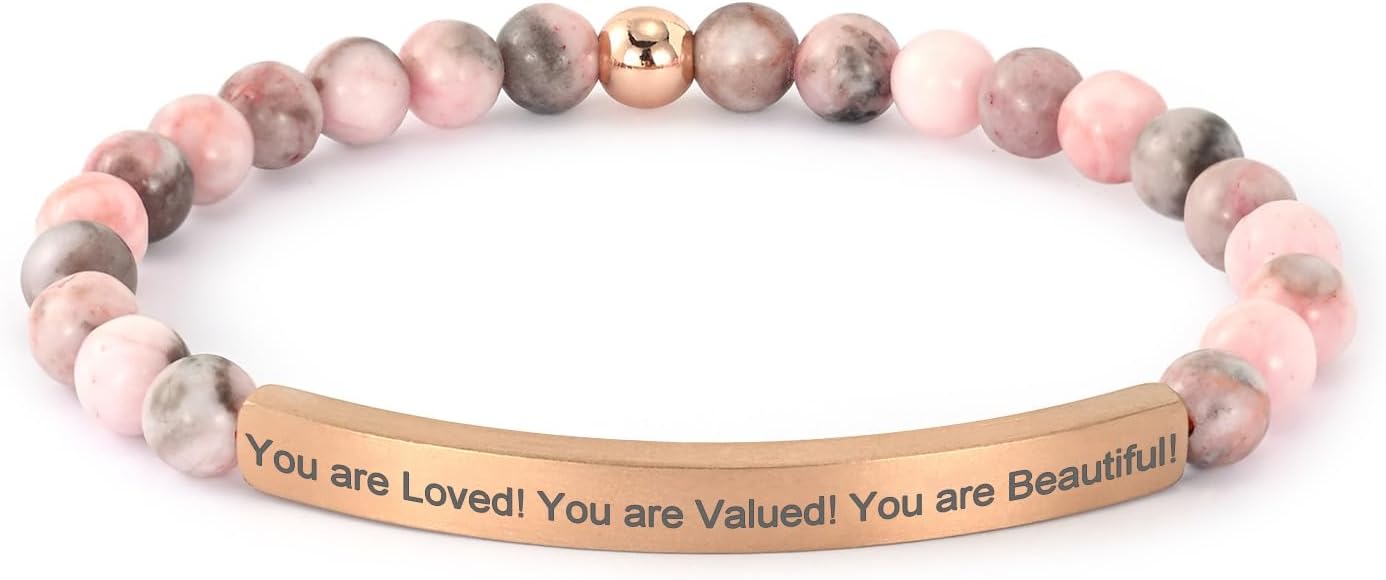 Inspirational Bracelets for Women,18K Gold Plated Christian Bible Verse Faith Jewelry, Religious Jesus Prayer Gift for Mom, Sister, Friend
