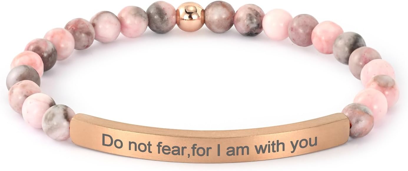 Inspirational Bracelets for Women,18K Gold Plated Christian Bible Verse Faith Jewelry, Religious Jesus Prayer Gift for Mom, Sister, Friend