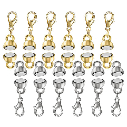 Magnetic Necklace Clasps and Closures with Lobster Clasp