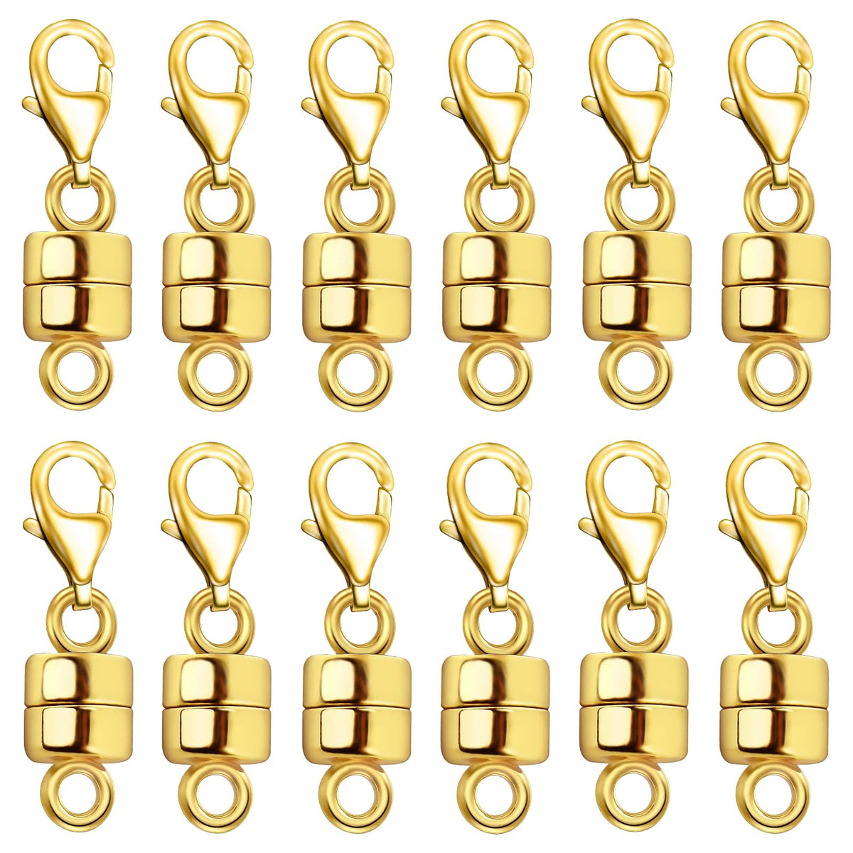 Magnetic Necklace Clasps and Closures with Lobster Clasp