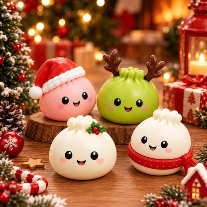 Christmas Squishy Advent Calendar 2026,24-Day Countdown to Christmas Decor,Mystery Squishy Advent Calendar for Adults,Stocking Stuffers, and Holiday Gifts;，D