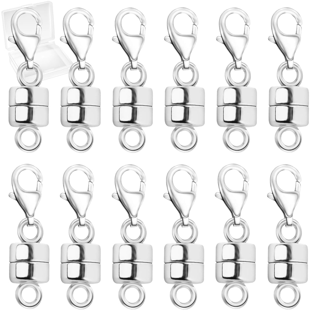 Magnetic Necklace Clasps and Closures with Lobster Clasp