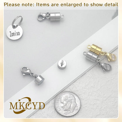 Magnetic Necklace Clasps and Closures with Lobster Clasp