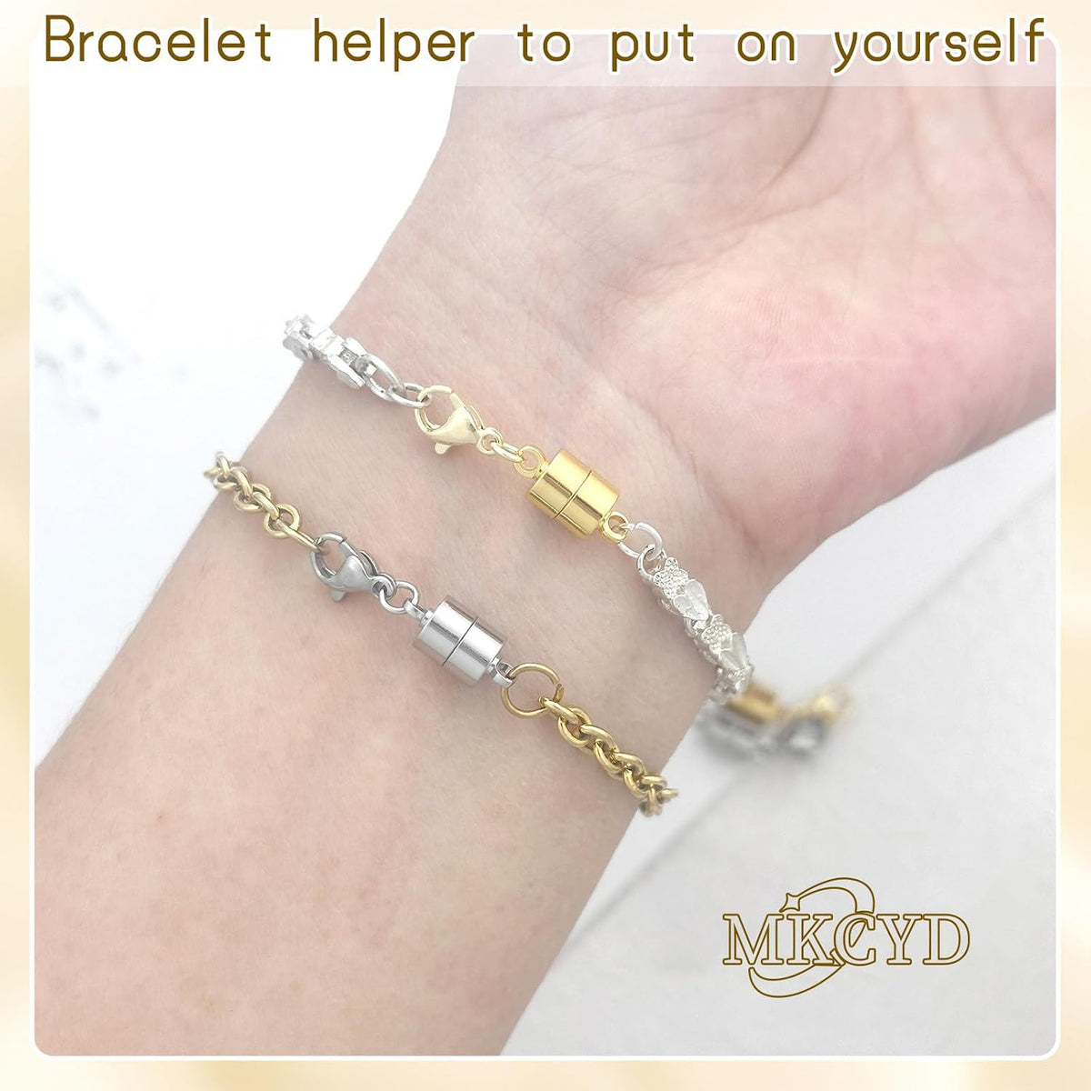 Magnetic Necklace Clasps and Closures with Lobster Clasp