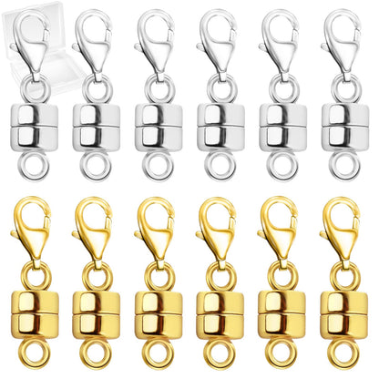 Magnetic Necklace Clasps and Closures with Lobster Clasp