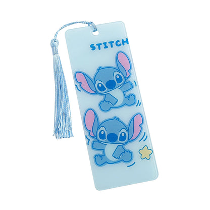 Disney Stitch Bookmarks Anime Girls Collection Acrylic Bookmarks Book Lovers Teachers Friends Reading Markers Kids Toys