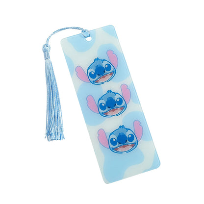 Disney Stitch Bookmarks Anime Girls Collection Acrylic Bookmarks Book Lovers Teachers Friends Reading Markers Kids Toys