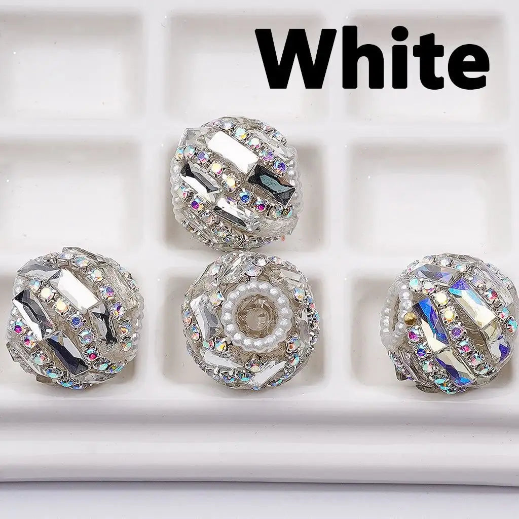 New Acrylic Chain Big Red Cherry Beads Heavy Round Pronged Clasp Chain Loose Bead Stringing Pen Accessory