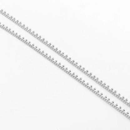 B3816 18k Gold Ball Beads Chain High Quality Stainless Steel Waterproof Bulk Chain for Diy