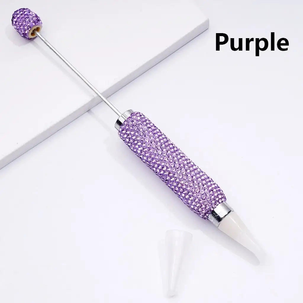 Rhinestone Picker Pen Beadable Wax Pen with Replaceable Wax Head for DIY Nail Art & Craft Decoration