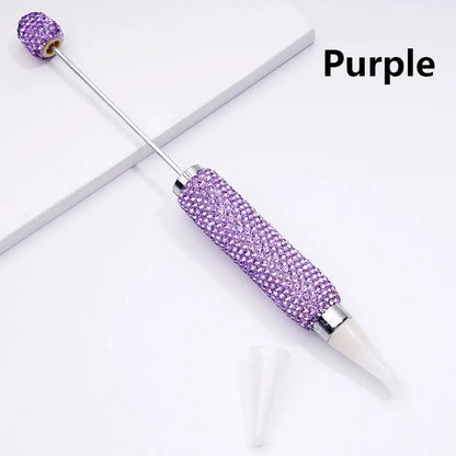 Rhinestone Picker Pen Beadable Wax Pen with Replaceable Wax Head for DIY Nail Art & Craft Decoration