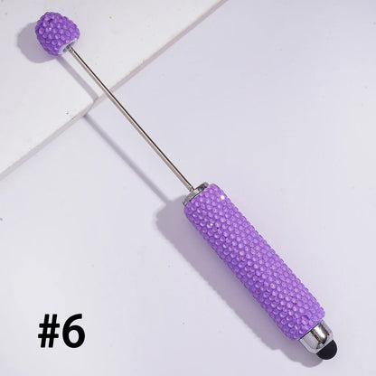 DIY Durable Plastic Touchscreen Glitter-Covered for Pen New Candy Colored Multifunctional Clip on Gift Pen Wholesale