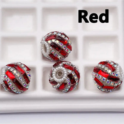 New Acrylic Chain Big Red Cherry Beads Heavy Round Pronged Clasp Chain Loose Bead Stringing Pen Accessory