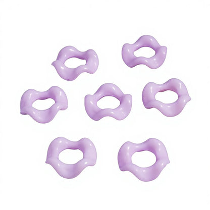 16MM Round Acrylic/Plastic/Lucite Beads with Spacer for DIY Pen Beads and Bracelet Crafts in Mixed Colors