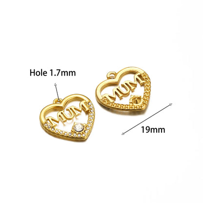High Quality Stainless Steel Gold Plated Enamel Turtle Conch Starfish Dragonfly Heart Charms Pendant for Jewelry Necklace Making