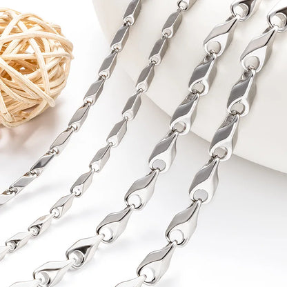 A3130 High Quality Stainless Steel Chain Necklace Bracelet Making Bulk Jewelry Chain Wholesale