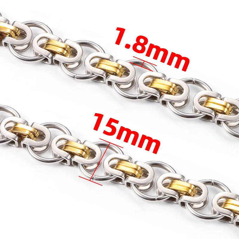A1626 Amazing New Fashion Stainless Steel Chain Unique Personalized Bulk Necklace Jewelry Chain for Diy