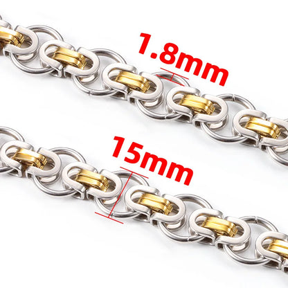 A1626 Amazing New Fashion Stainless Steel Chain Unique Personalized Bulk Necklace Jewelry Chain for Diy