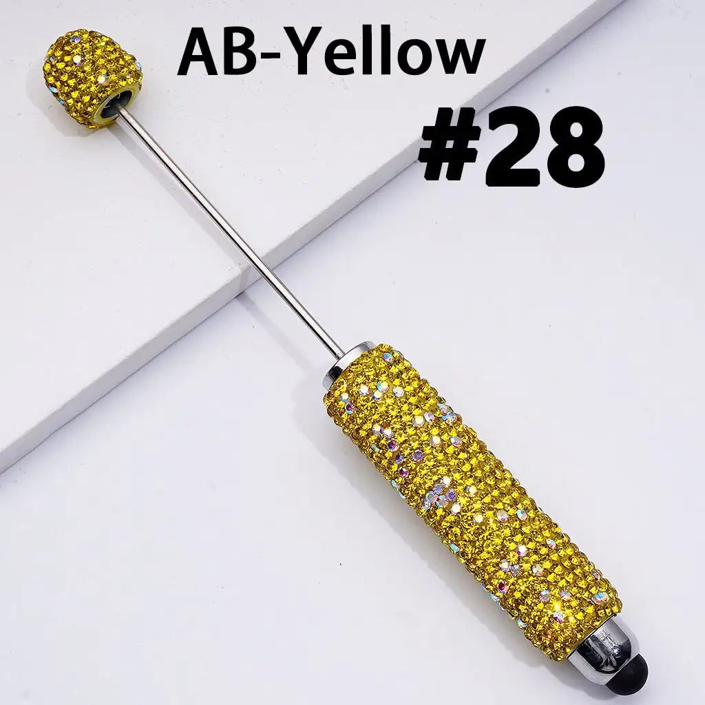 Wholesale DIY Beadable Rhinestone Ballpoint Pens Multi-Function Touchscreen Stylus Pens