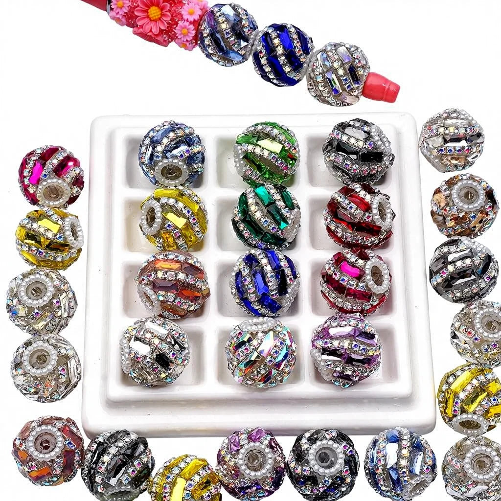 New Acrylic Chain Big Red Cherry Beads Heavy Round Pronged Clasp Chain Loose Bead Stringing Pen Accessory