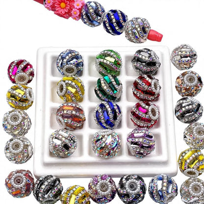 New Acrylic Chain Big Red Cherry Beads Heavy Round Pronged Clasp Chain Loose Bead Stringing Pen Accessory