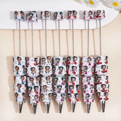 Betty Doll Series Plastic Stencil Pen-Durable for School Graduation Promotional Use