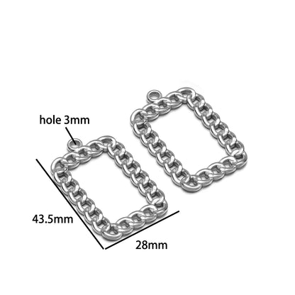 Fashion Trend  18k Gold Plated Stainless Steel Sun Star Heart Conch Charm Pendant for DIY Necklace Jewelry Making Accessories